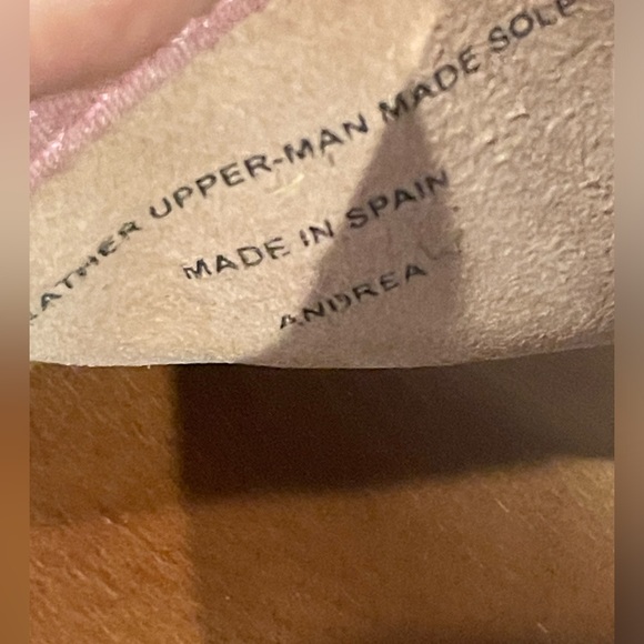 Verbenas pink suede slip on espadrille Sandals 41 - Picture 8 of 9